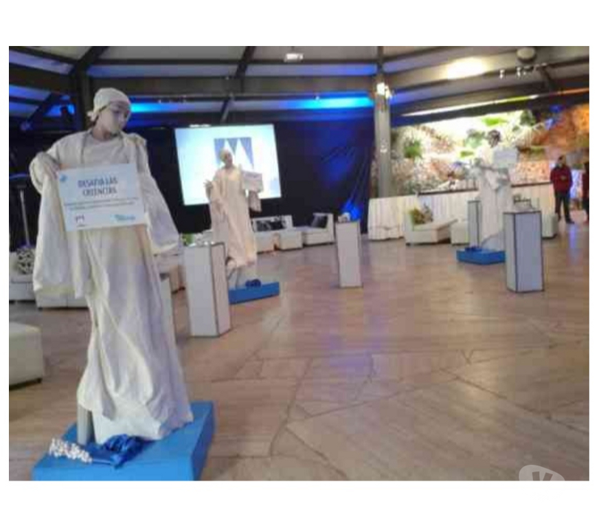 IOrganizador de Eventos Santiago Las Condes - Fotos de Esculturas Vivientes Estatuas Humanas para Eventos