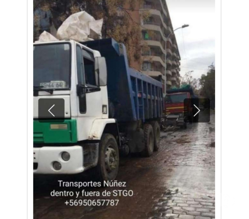 Fletes y Mudanzas - Transportes Santiago Maipú - Fotos de fletes Maipú Stgo retiro de escombro+56950990070