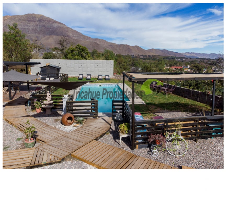 Parcelas en Venta Elqui Vicuña - Fotos de Terreno para turismo, piscina y cabañas amobladas. Vicuña
