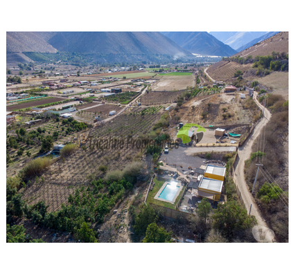 Terrenos Vicuña Elqui - Fotos de Terreno para turismo, piscina y cabañas amobladas. Vicuña