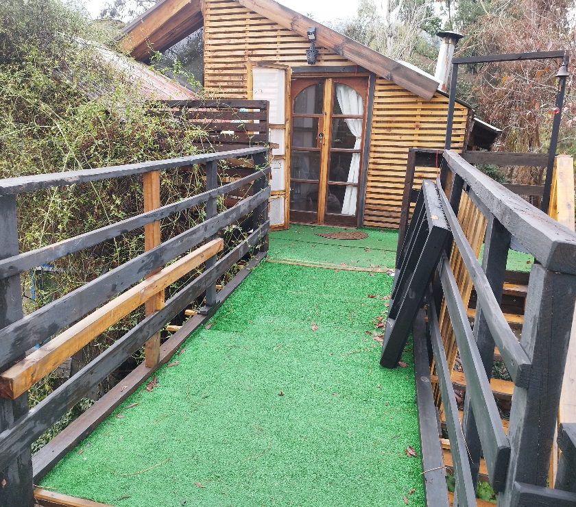 Arriendos La Florida Santiago - Fotos de arriendo cabaña en comunidad ecológica santa Sofía