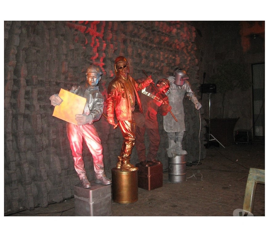IOrganizador de Eventos Santiago Vitacura - Fotos de Esculturas Vivientes Estatuas Humanas para Eventos