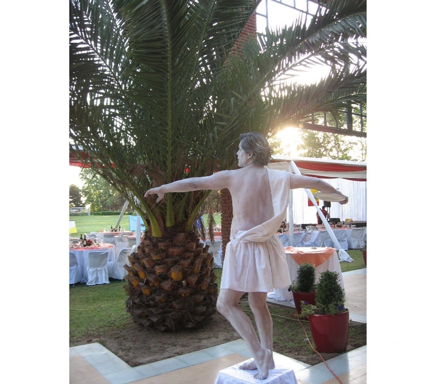 IOrganizador de Eventos Santiago Vitacura - Fotos de Esculturas Vivientes Estatuas Humanas para Eventos