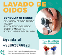 Lavado de oídos