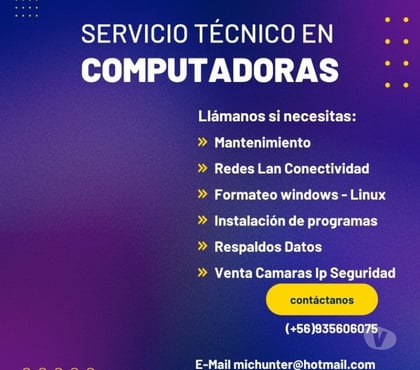 Servicios de Informática La Serena Elqui - Fotos de Computación Mantención y Soporte informatico