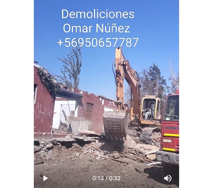 Fletes y Mudanzas - Transportes Santiago La Florida - Fotos de limpieza de terreno la florida la Pintana el bosque hoy