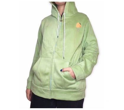 Ropa - Accesorios Ñuñoa Santiago - Fotos de Poleron Verde Con Cierre Y Gorro