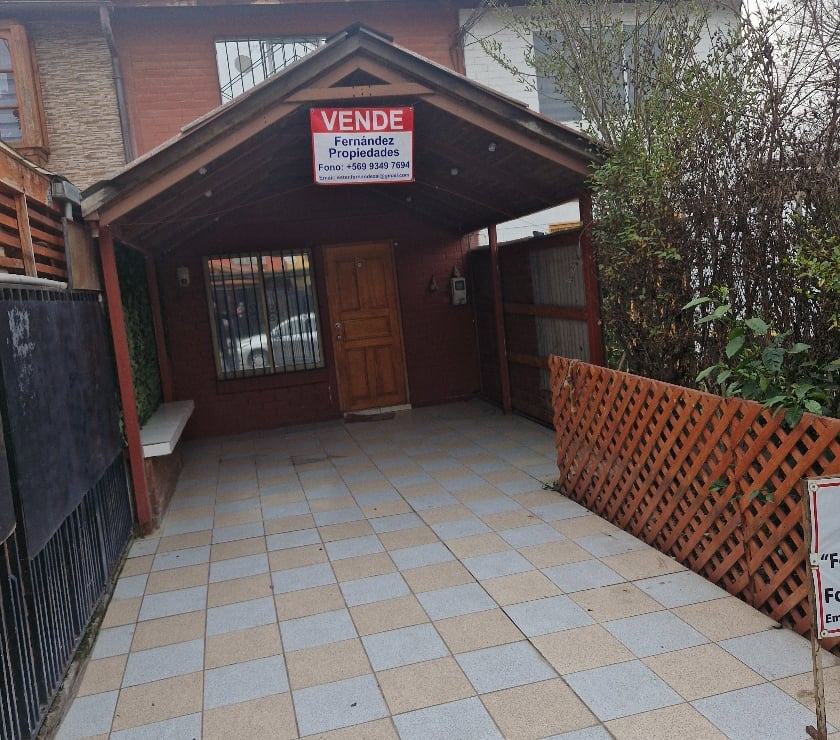 VENTA CASA CERCA DE METRO DEL SOL, MAIPÚ