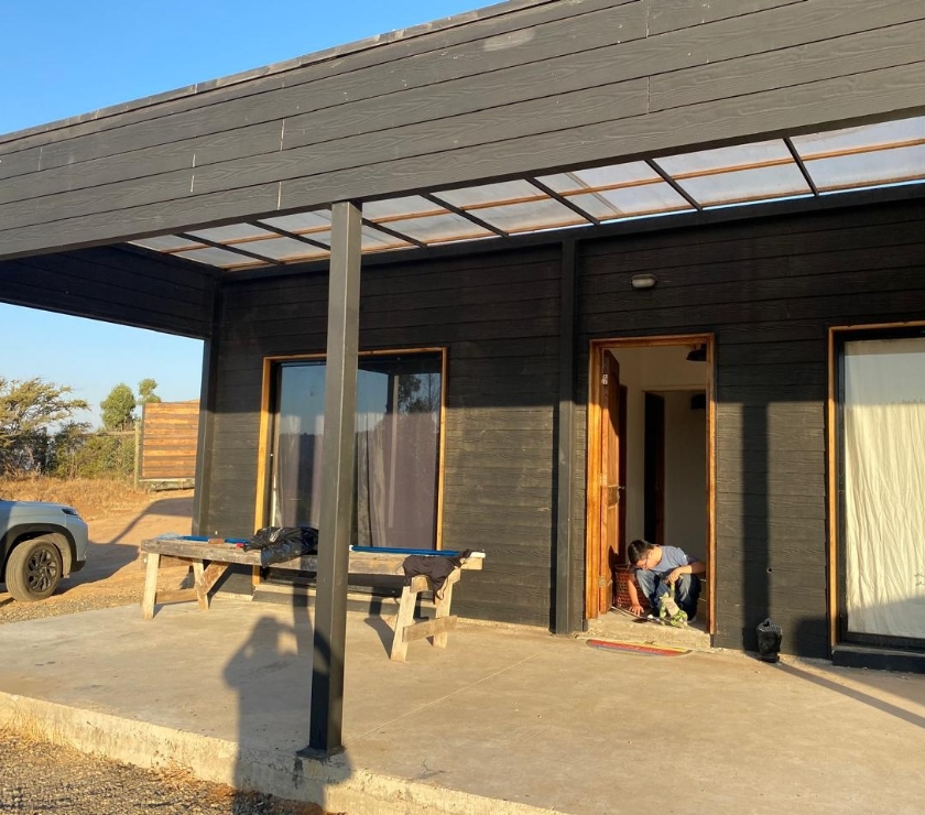 PARCELA CON CASA ESTILO MEDITERRANEA LIMACHE