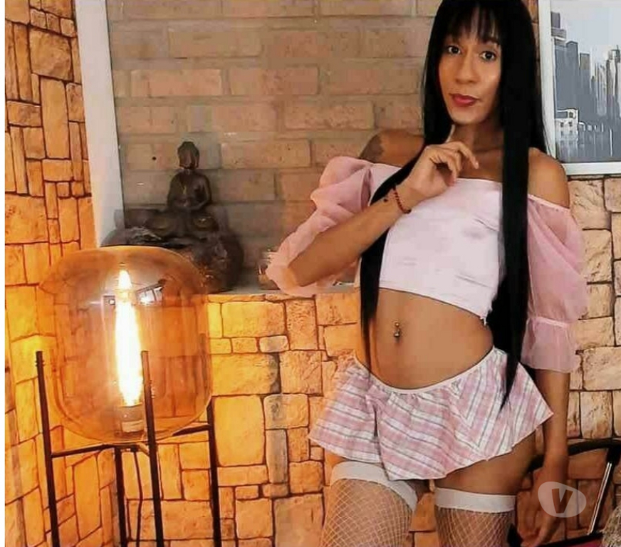 Escorts Gay - Travestis Valparaíso Viña del Mar - Fotos de Elyz chica trans natural Colombiana, culona y morbosa