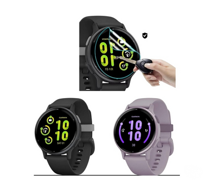 Celulares - iPod - MP3 Ñuñoa Santiago - Fotos de Pack 3 Láminas Hidrogel Smartwatch Garmin Vivoactive 5