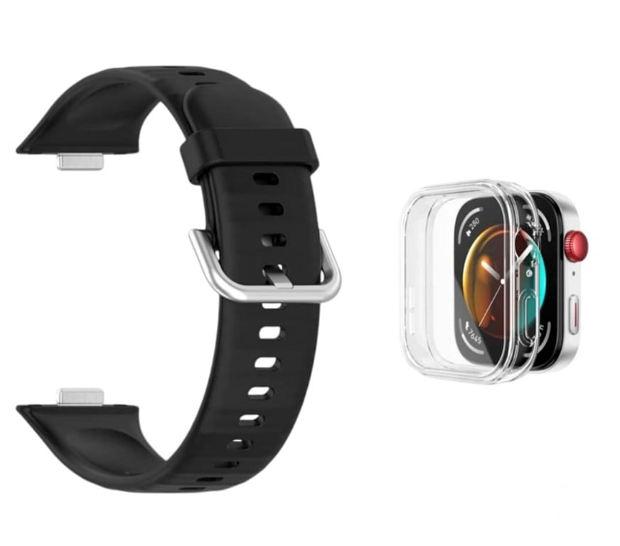 Celulares - iPod - MP3 Santiago Ñuñoa - Fotos de Pack Correa+funda Compatible Smartwatch Huawei Fit 3