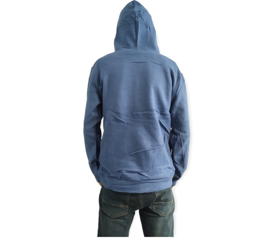 Ropa - Accesorios Santiago Ñuñoa - Fotos de Poleron Azul Canguro Con Gorro