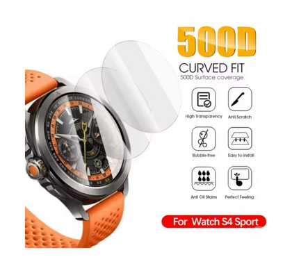 Celulares - iPod - MP3 Ñuñoa Santiago - Fotos de 3 Láminas Protectoras Hidrogel Smartwatch Xiaomiwatch S4
