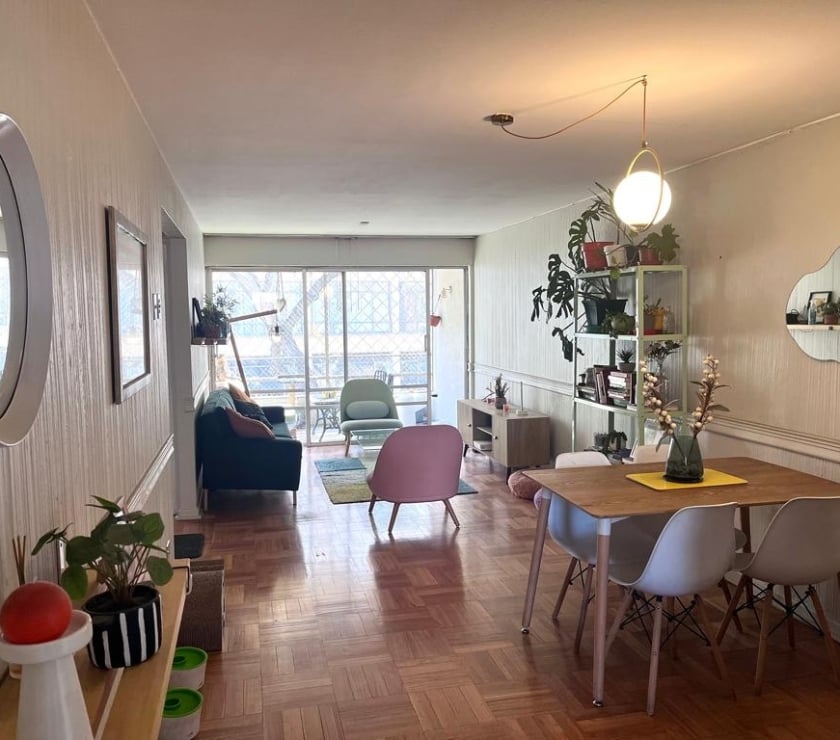 Arriendo Depto 2,5 Dormitorios y 1,5 Baños, Providencia