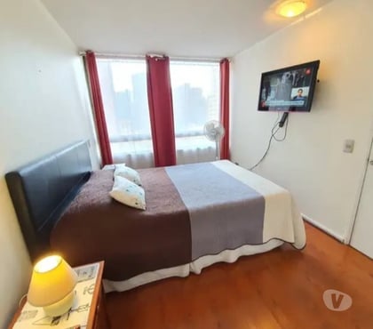 Arriendo de piezas Providencia Santiago - Fotos de Pieza con baño Metro Pedro de Valdivia $170.000 providencia