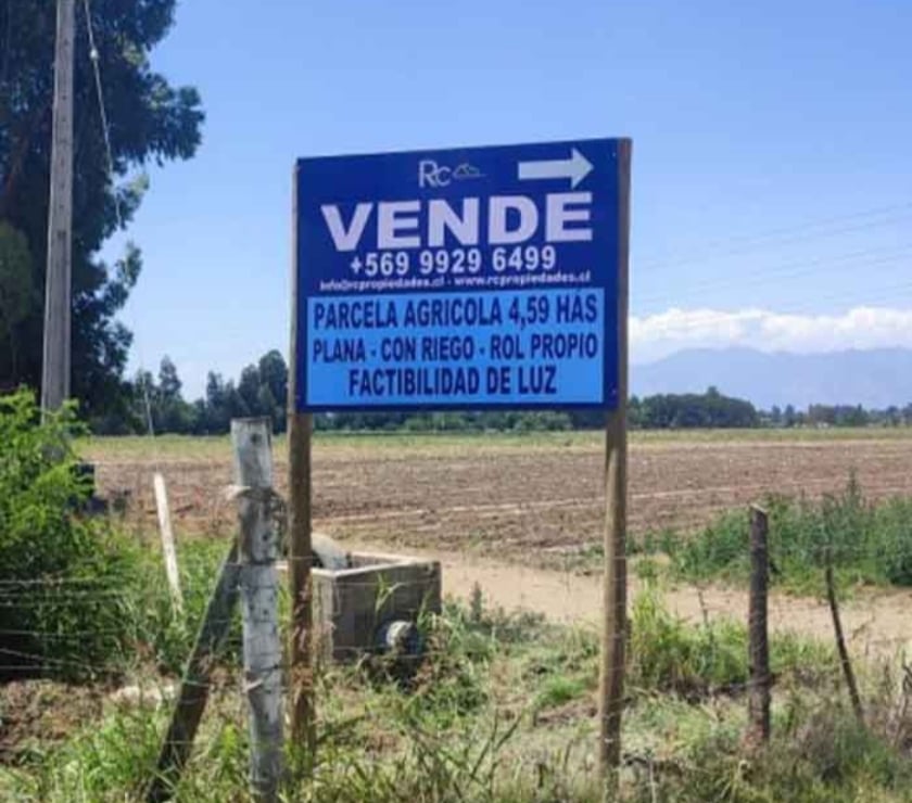 Venta Parcela 4,59 hectáreas, Águila Norte.