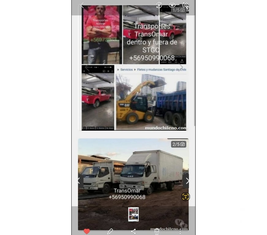Fletes y Mudanzas - Transportes Santiago Peñalolén - Fotos de Retiro de escombros peñalolen mácul la reina +56974477488