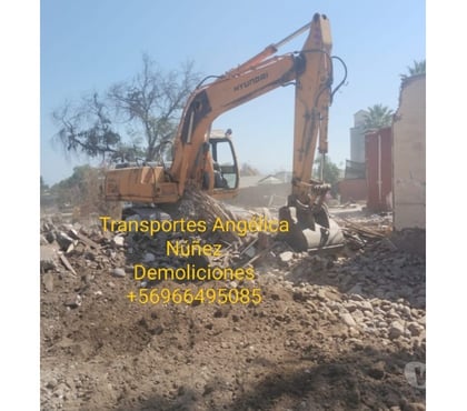 Fletes y Mudanzas - Transportes Peñalolén Santiago - Fotos de Retiro de escombros peñalolen mácul la reina +56974477488