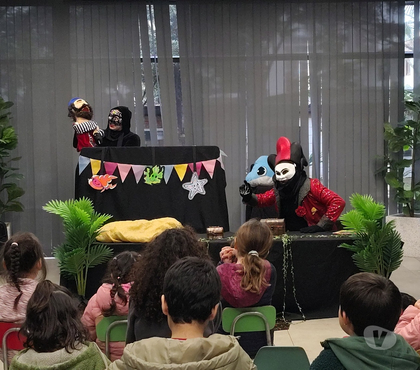 Servicios de Catering La Granja Santiago - Fotos de Teatro de Titeres Educativo 🎤🎭🎪🎂